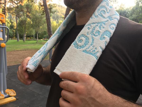 Sporcu Havlusu 2 li Jakarlı Model 